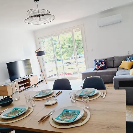Spacieux Appartement Avec Balcon Narbonne Exterior photo